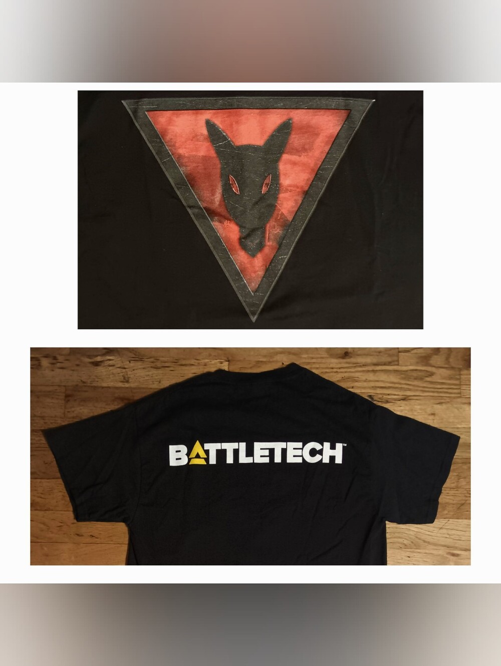 vintage Battletech Kell Hounds Insigna t-shirt Mechwarrior video game anime